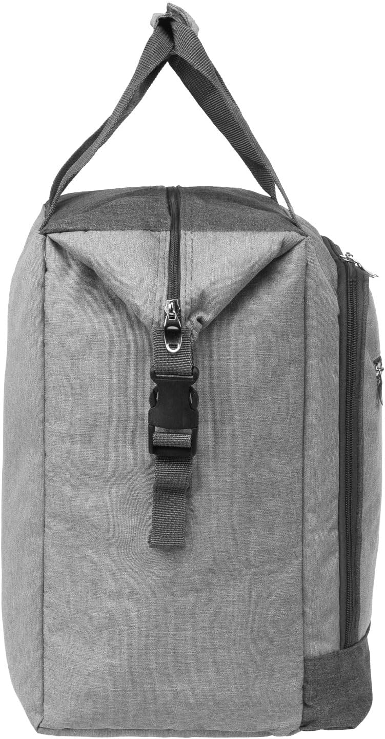 anndora Kühltasche hellgrau - Modellwahl 26 Liter - hellgrau meliert, 26 Liter - hellgrau meliert