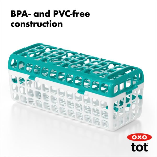 OXO Tot Geschirrspülkorb, Blaugrün Teal, Teal