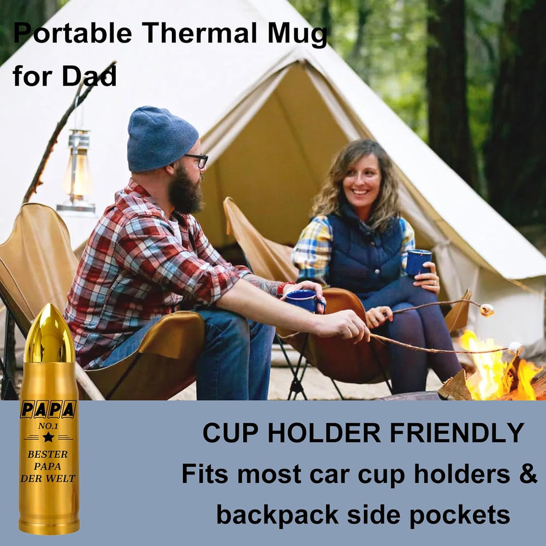 Vatertagsgeschenk für Papa, Coole Thermobecher, Bester Papa Der Welt, Geschenke für Geburtstagsgesch