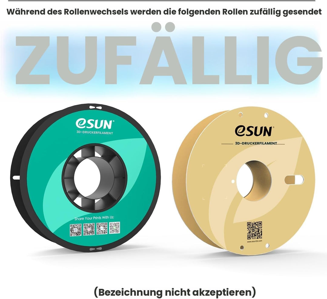 eSUN PLA+ Filament 1,75 mm, verstärkt Zähigkeit 3D-Drucker PLA Plus, Massgenauigkeit +/- 0,03 mm, 1