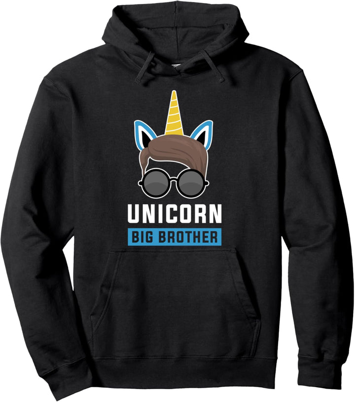 Einhorn Grosser Bruder Mitgebsel Mitbringsel Pullover Hoodie