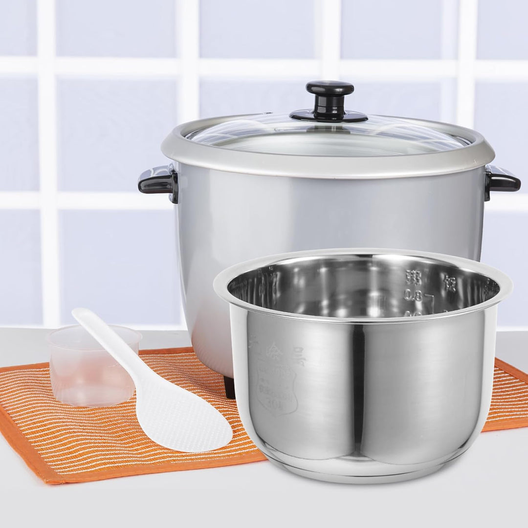 Cabilock Kitchenware Reiskocher-topf Ersatztopf 1 6 L Antihaftbeschichteter Innentopf Aus Edelstahl