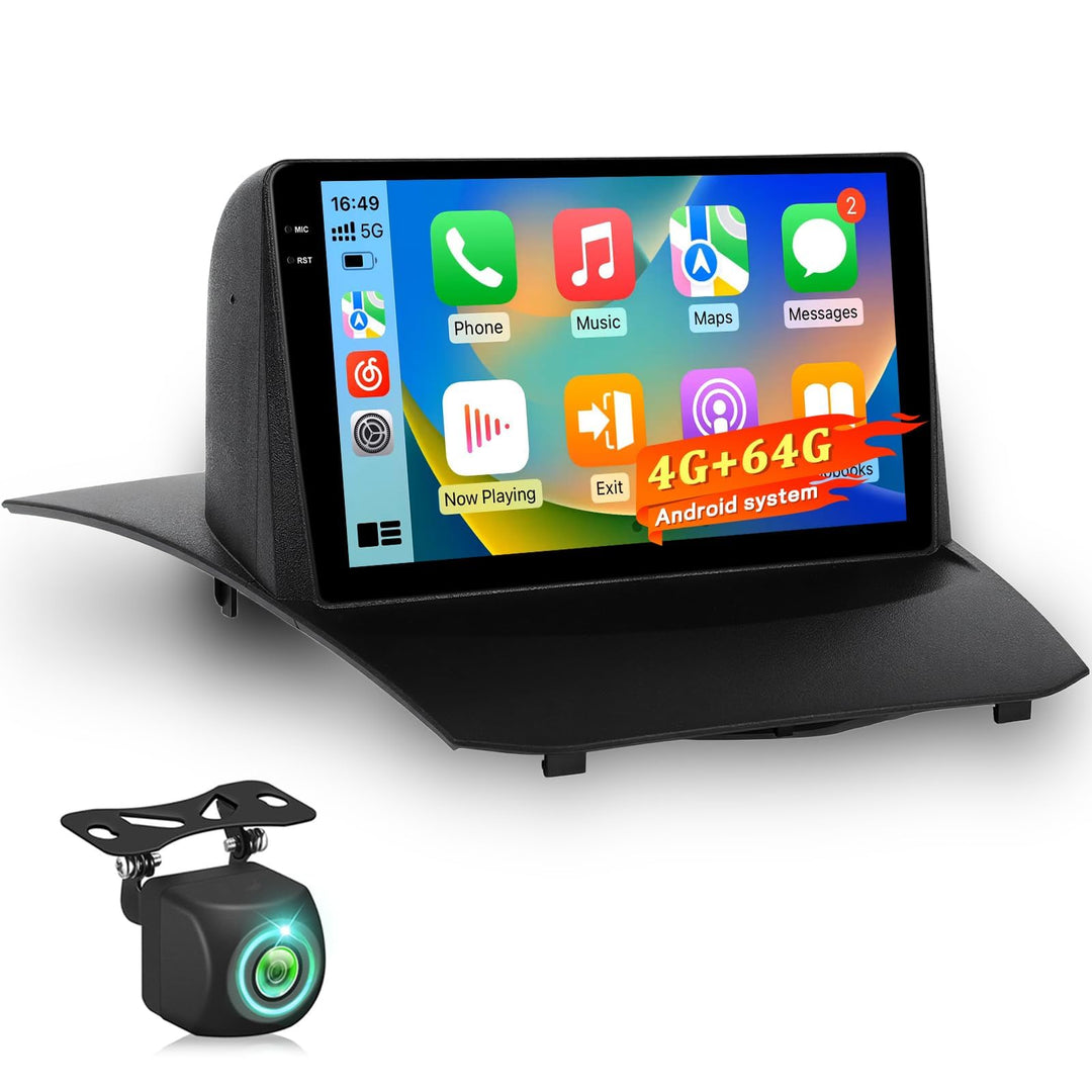 [4+64G] Android Radio für Ford Fiesta 2009-2017: 9 Zoll Incell HD Touchscreen Fiesta Autoradio mit D