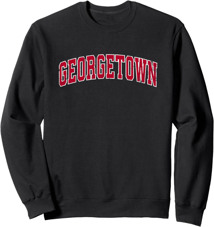 Georgetown Massachusetts MA Vintage Sports Design Rot Design Sweatshirt