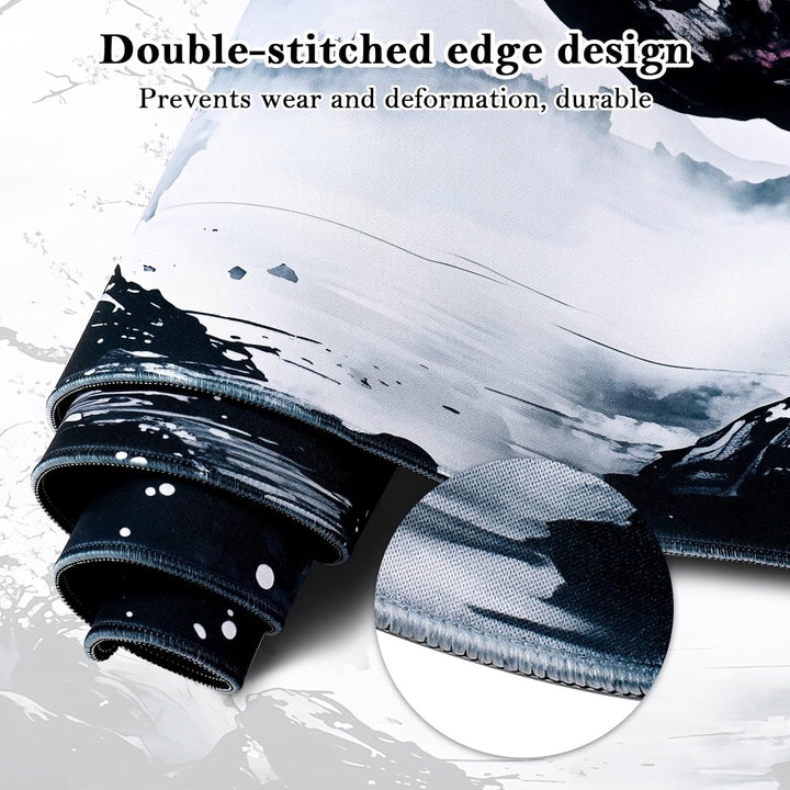 XXL Gaming Mauspad - 1200 x 400mm Mousepad - Schunterlage Large Size - verbessert Präzision und Gesc