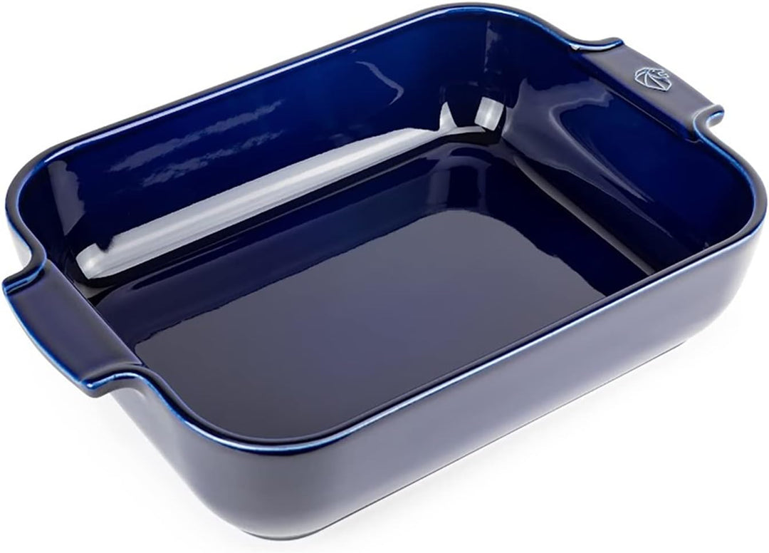 Peugeot 60077 Appolia Auflaufform, Keramik, 4999 milliliters, Blau, 32cm Blau 32cm, Blau 32cm