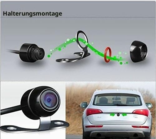 REARMASTER Multifunktionales Auto Rückfahrkamera, kleine Grösse Front-Kamera/Rückfahrkamera/Seiten K