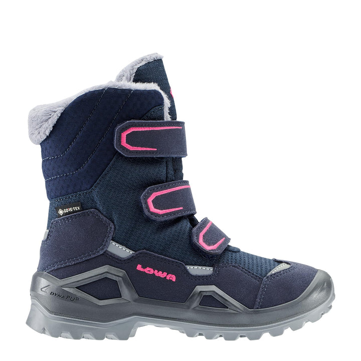 LOWA Stiefel hoch MILO EVO GTX HI JR 25 EU Navy Beere, 25 EU Navy Beere