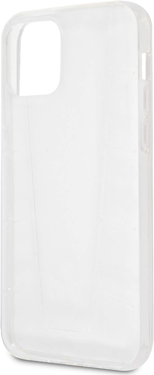 Mercedes-Benz MEHCP12LCLCT Clear hardcase Transparent Line Hülle für iPhone 12 Pro Max 6,7""", schwa