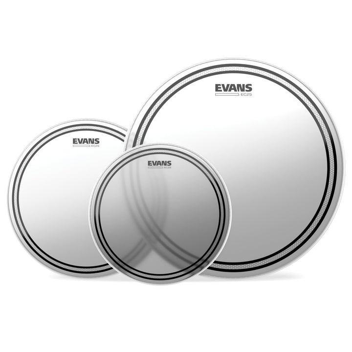 Evans ETP-EC2SCTD - F EC2S (Coated) Tom Pack Fusion 25,4 cm (10 Zoll), 30,4 cm (12 Zoll), 35,5 cm (1