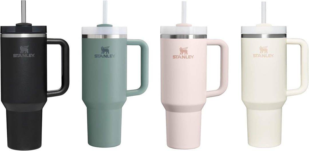 STANLEY Quencher H2.0 Flowstate Trinkflasche Mit Strohhalm 1.2L - Thermobecher Kühlt 11 Stunden - 48
