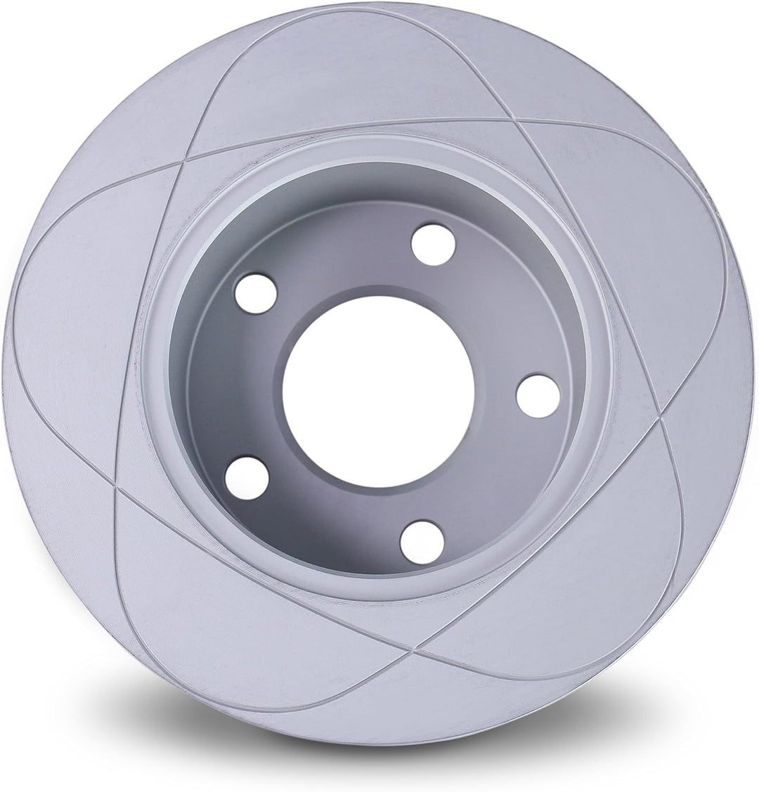 ATE Bremsenset Hinterachse inkl. Power Disc Bremsscheiben Hinten Ø 245 mm Voll und Bremsbeläge Hinte