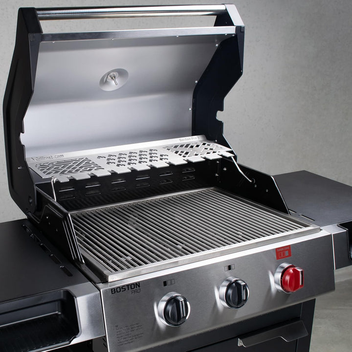 Grillrost.com Das Original Edelstahl Warmhalterost Enders Monroe Pro 4 - Multistation grillt 9 Keule