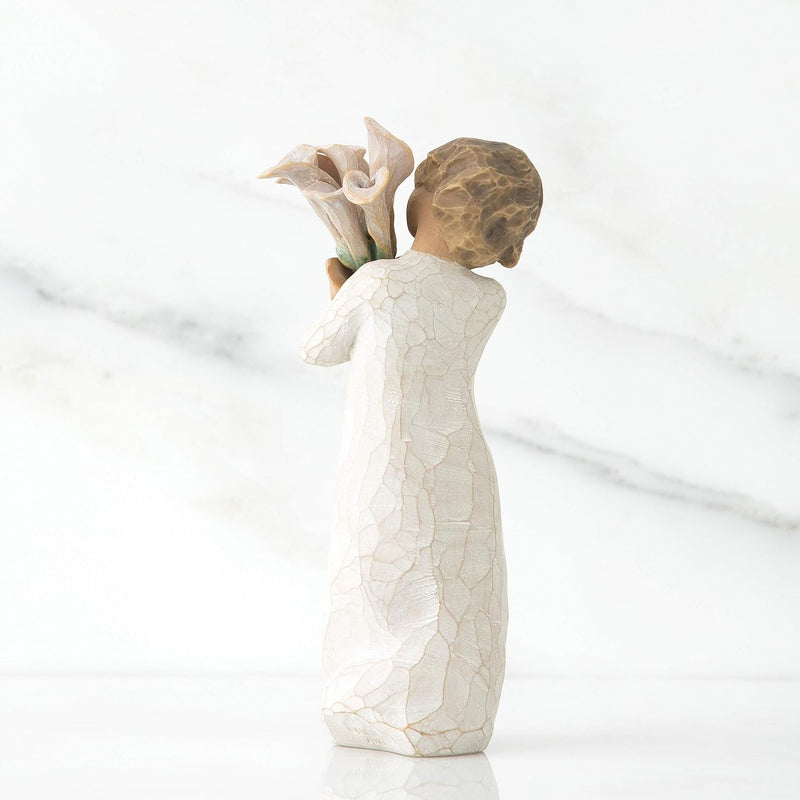 Enesco Willow Tree 26246 Figur Alles Gute, 3,8 x 3,8 x 14 cm, 5.5" Height, Natur schöne Wünsche (Bea