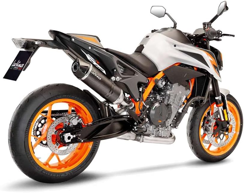 Endschalldämpfer/Auspuffanlage LeoVince SLIP-ON SBK LV ONE EVO, Carbon, mit Zulassung für KTM 790 /