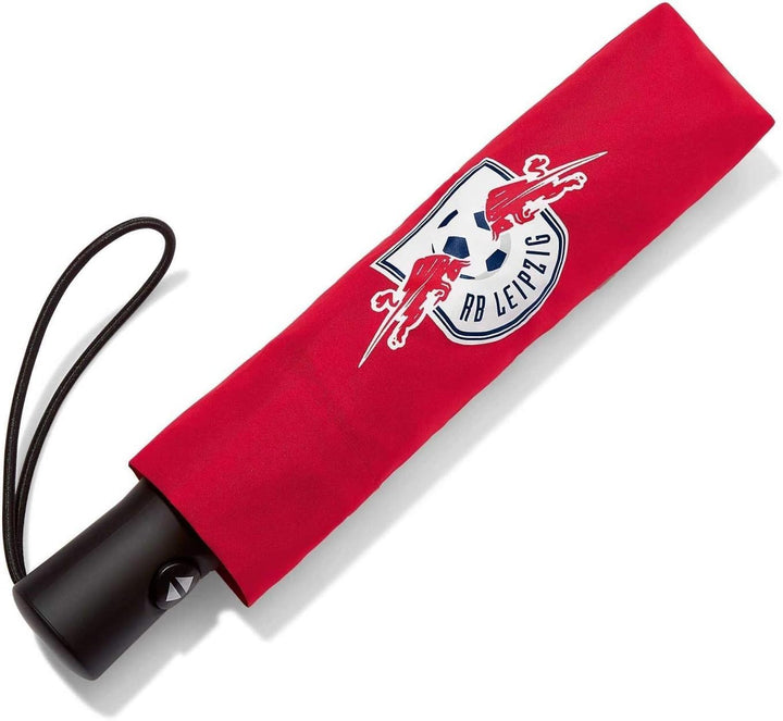 RB Leipzig Taschenschirm rot Schirm RBL Regenschirm umbrella - Plus Lesezeichen Wir lieben Fussball
