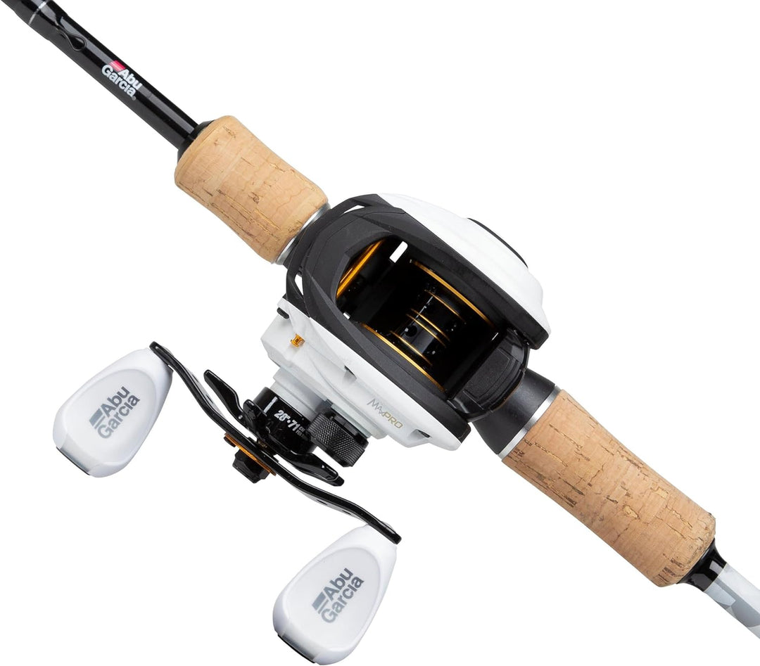 Abu Garcia MAX PRO Casting Rute und Bait Cast Rollen Combo – Raubfischangeln – Hecht, Zander, Barsch