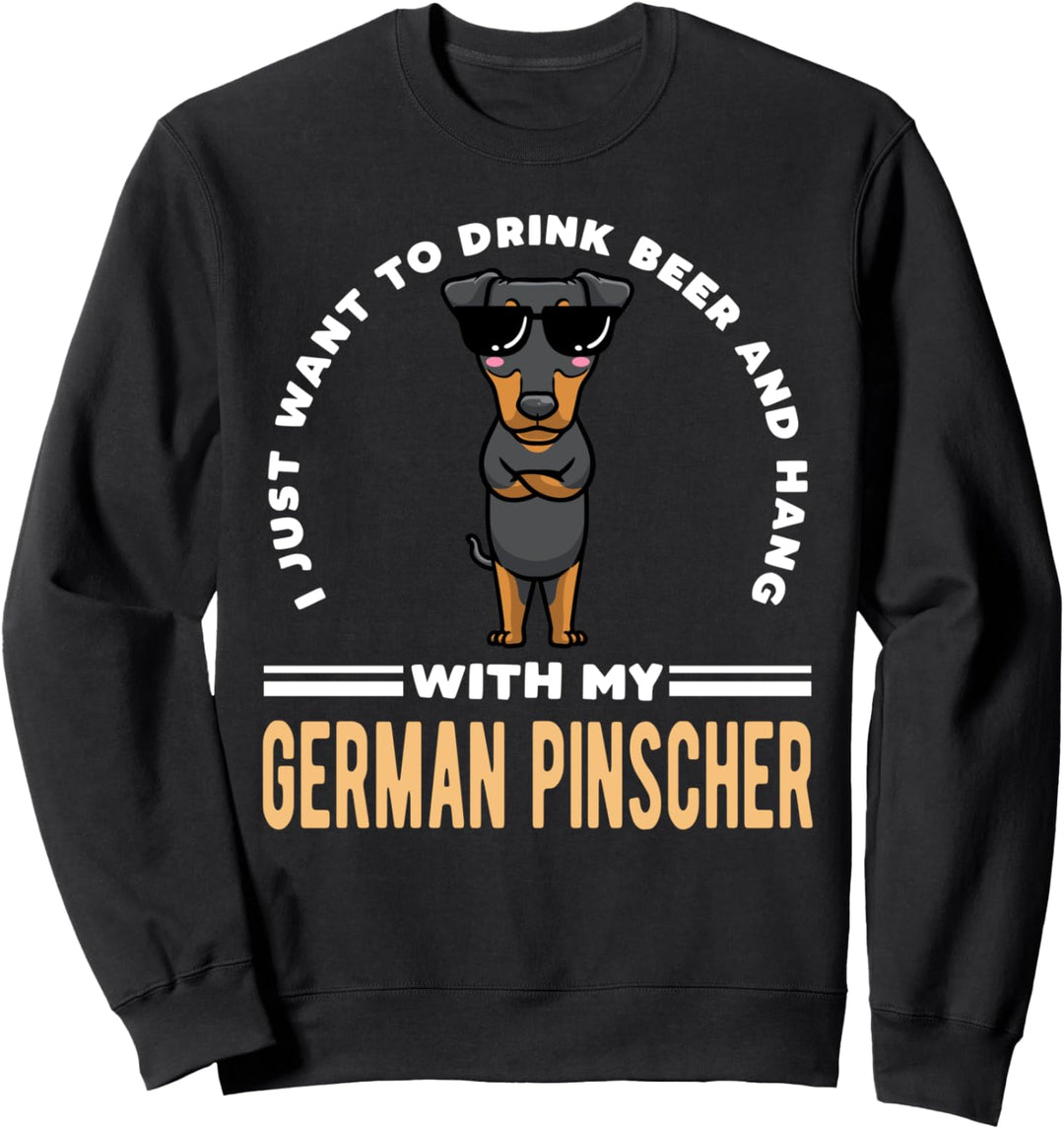 Deutscher Pinscher Hund Sweatshirt