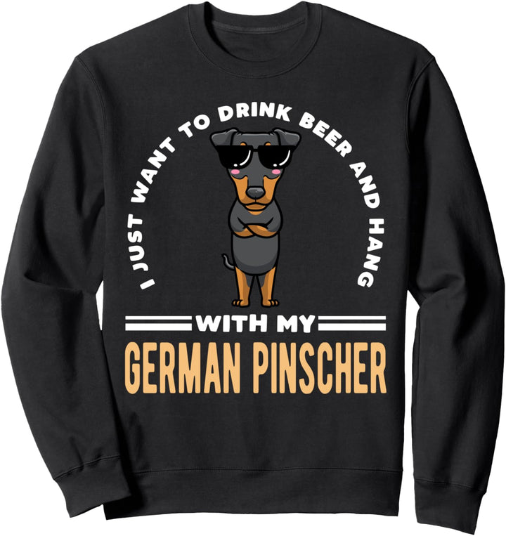 Deutscher Pinscher Hund Sweatshirt
