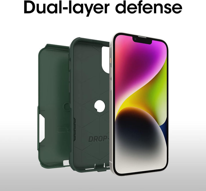 OtterBox Commuter Serie für iPhone 14 Plus – Tree Company (grün) Commuter Serie Grün, Commuter Serie