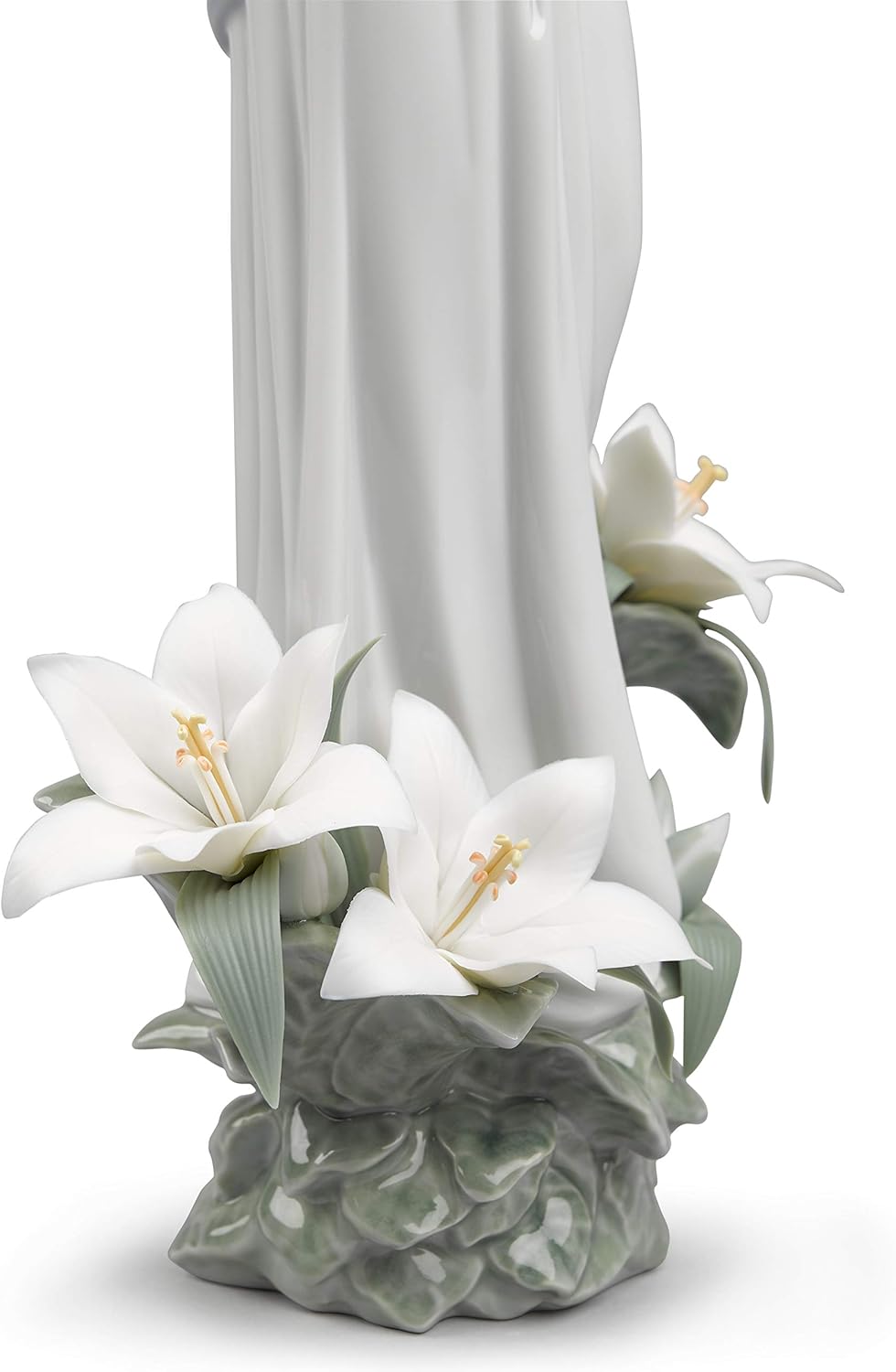 LLADRÓ Figur Madonna Der Blumen. Jungfrau Maria. Porzellan.