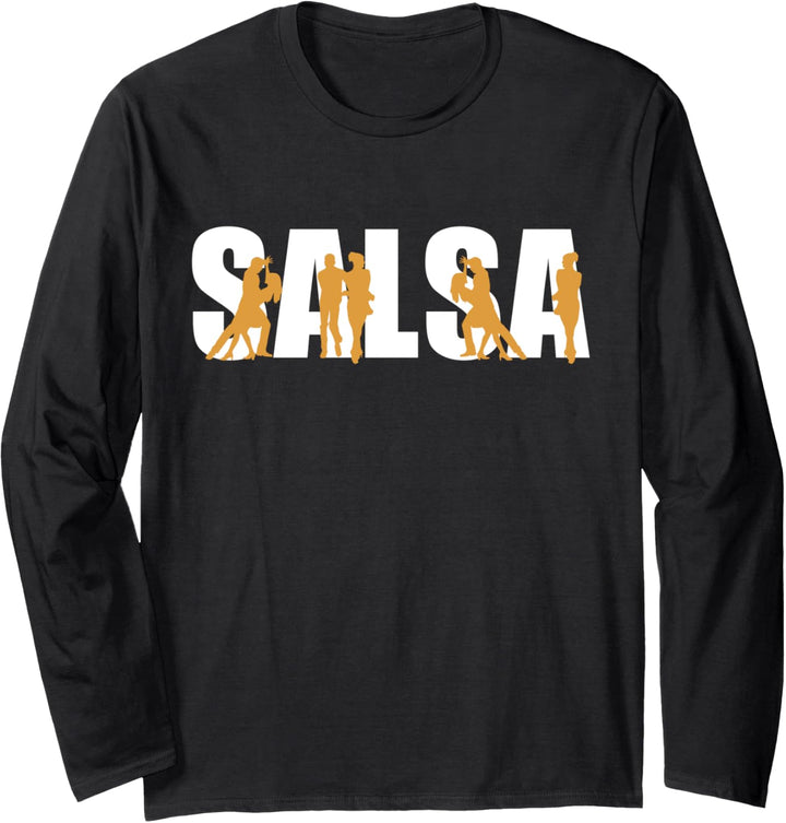 Salsa tanzen Tänzer Design Rueda Flamenco Langarmshirt