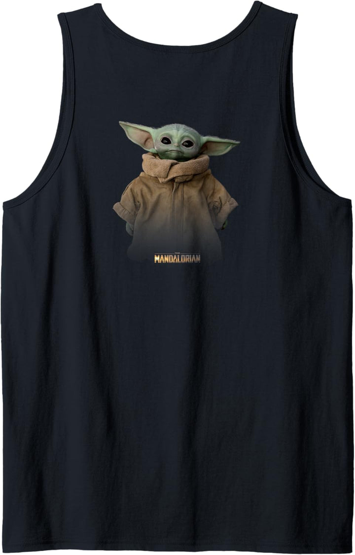 Star Wars: The Mandalorian Child Big Face Tank Top
