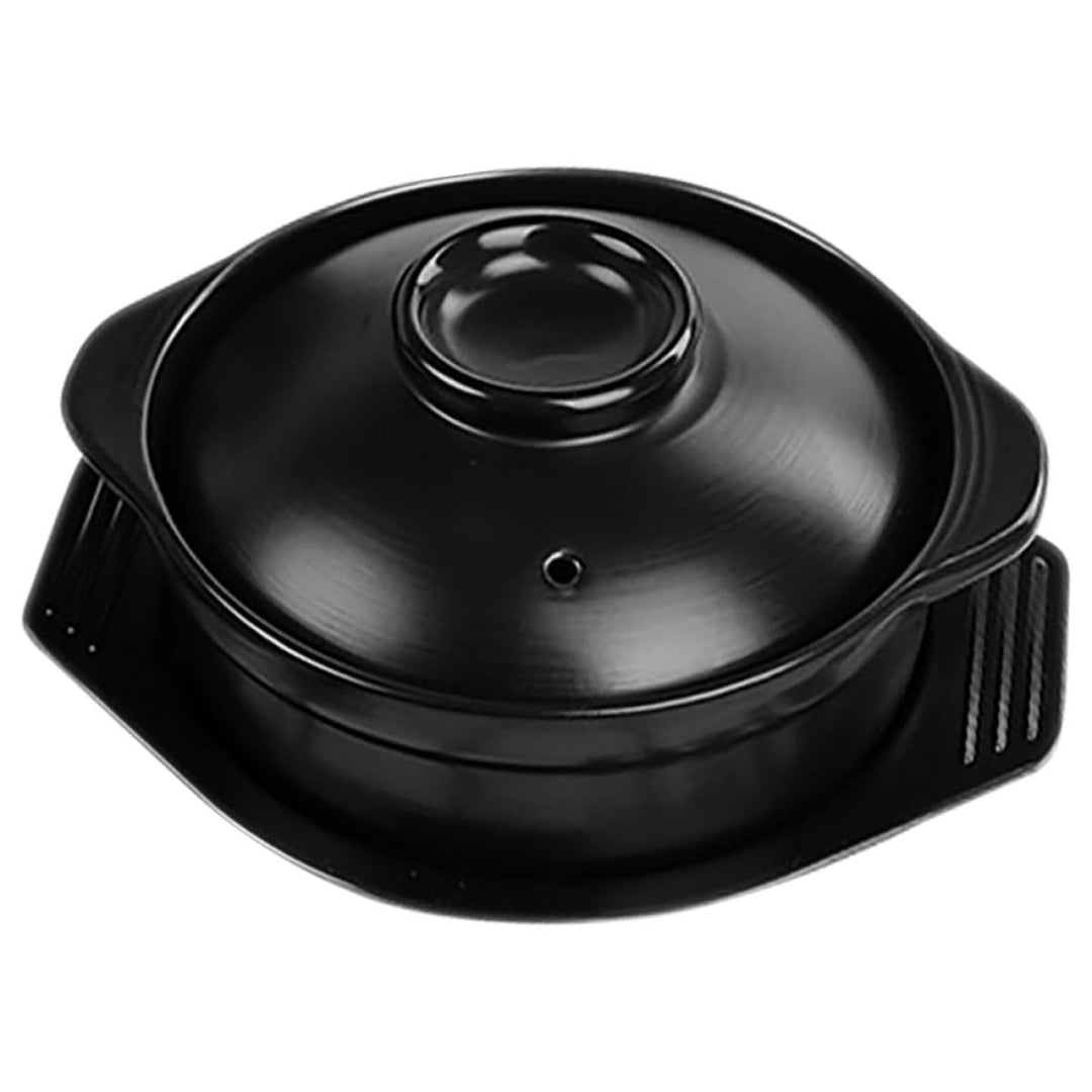 Keramik Schmortopf 600 Ml mit Deckel und Untertasse Hitzebeständig und Trocken Garend Chinesischer T