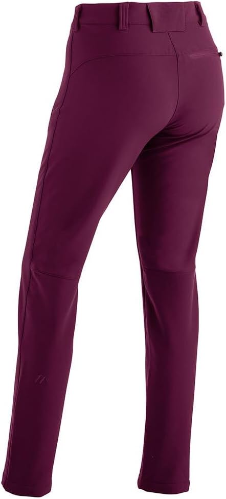 Maier Sports Helga Slim, Warme Damen Wanderhose, Wasserabweisende Outdoorhose für Trekking &amp; Hiking,