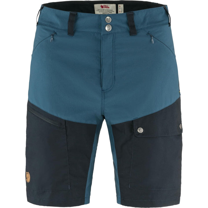 Fjallraven Damen Shorts Abisko Midsummer Shorts W 30 Indigoblau / Dunkelblau, 30 Indigoblau / Dunkel