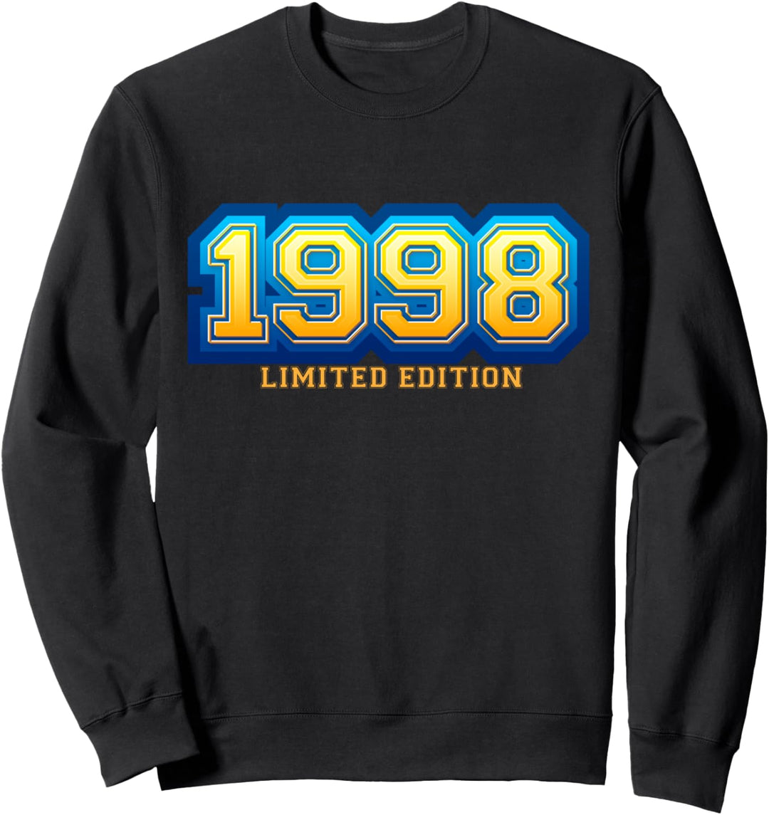 26. Geburtstag Mann Frau 26 Jahre 1998 Deko Lustig Geschenk Sweatshirt