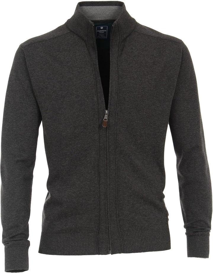 Redmond Strickjacke Uni S 79 Grau, S 79 Grau