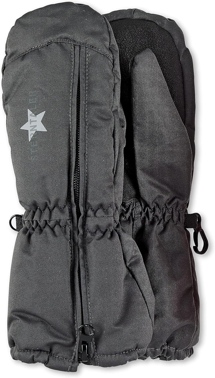 Sterntaler Stulpen-Handschuhe mit mittigem Reissverschluss 2 Eisengrau, 2 Eisengrau