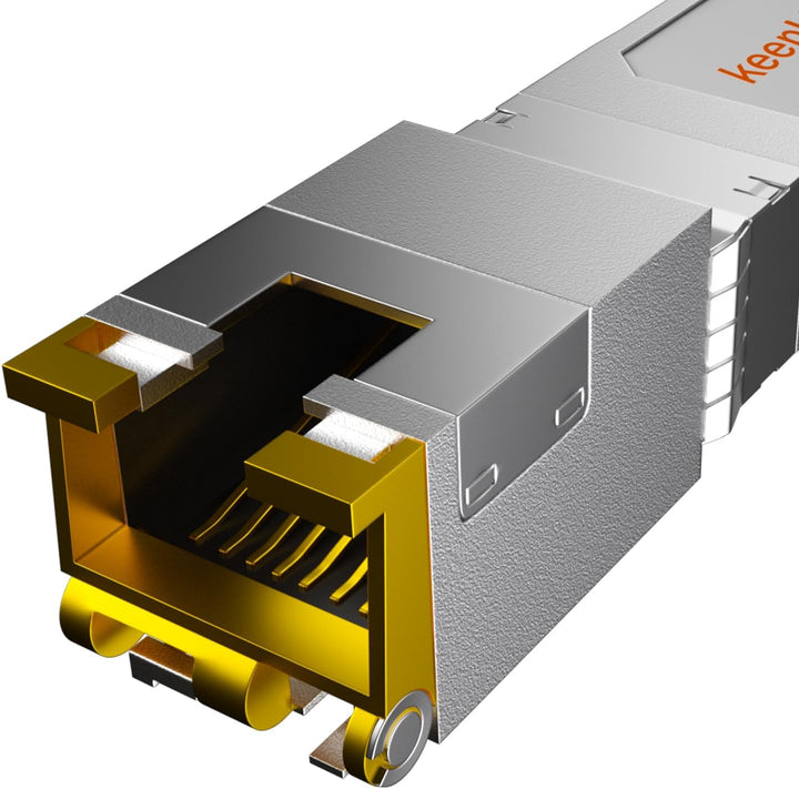 10GBase-T RJ45 SFP+ Modul, 10G Kupfer SFP+ Transceiver, Ethernet SFP Modul bis zu 30 Meter, Plug and