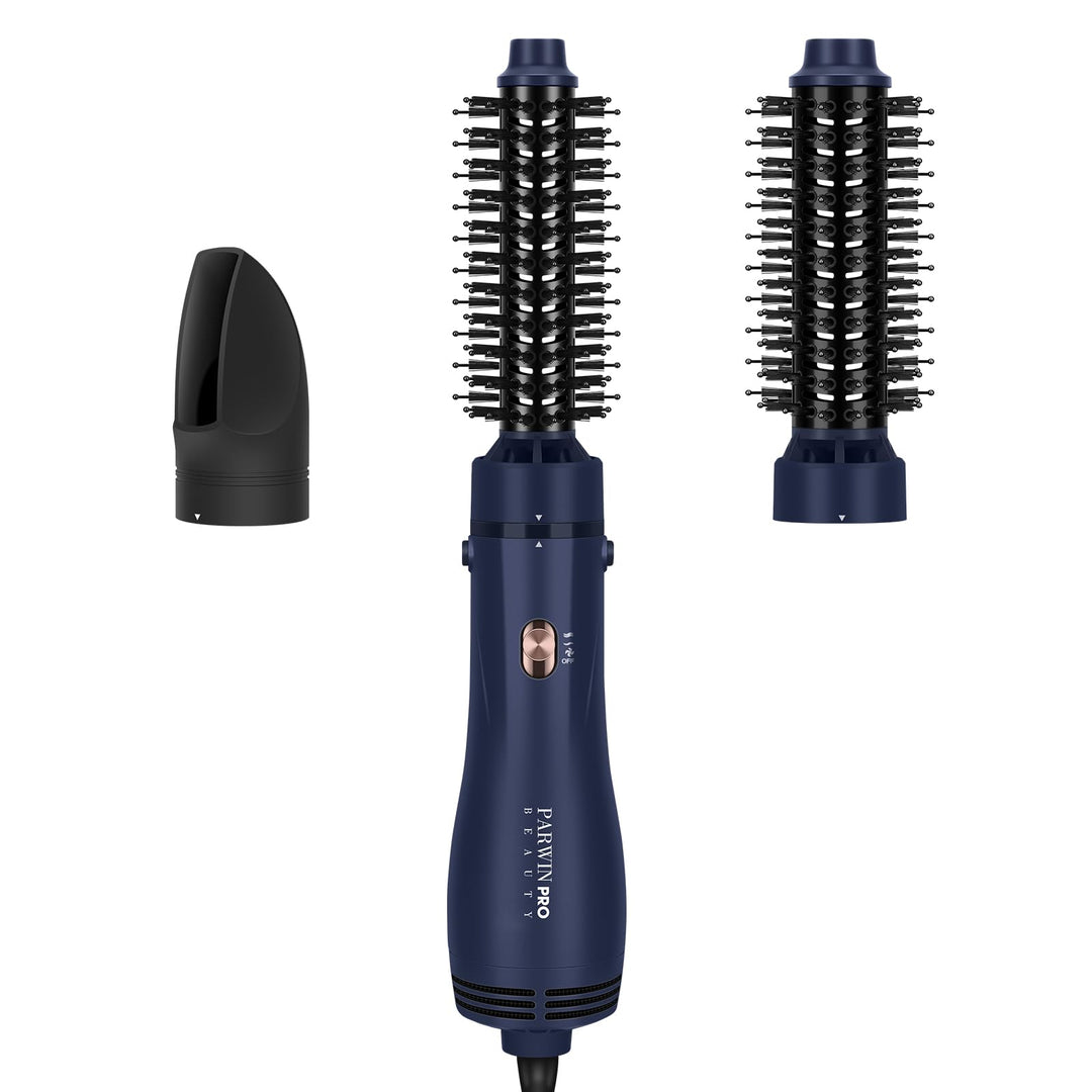 PARWIN PRO BEAUTY 3 in 1 Warmluftbürste, Hairstyler, Föhnbürste zum Stylen in One Step, Schnelles Vo