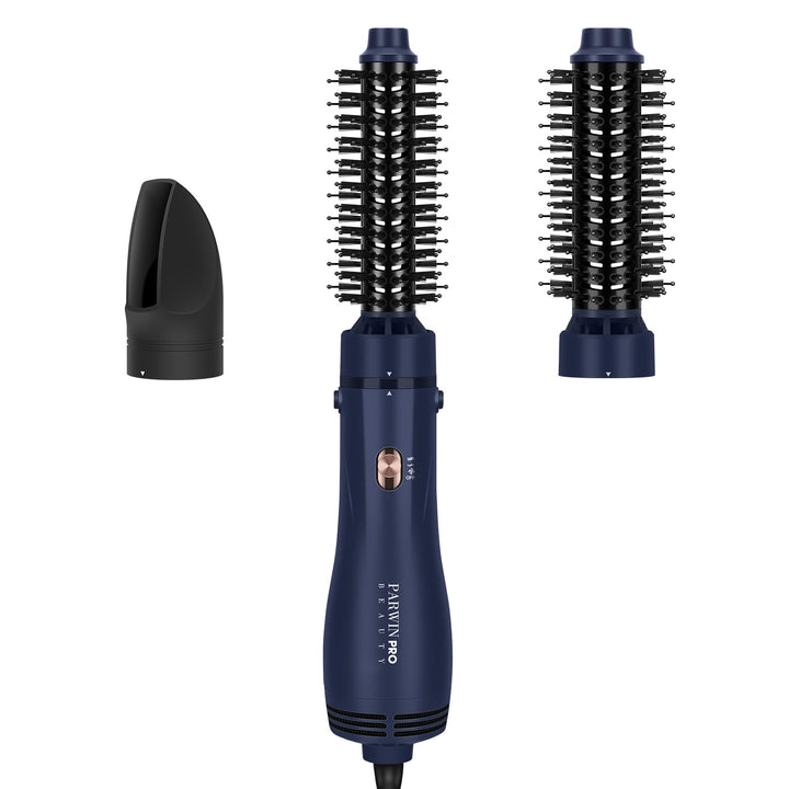 PARWIN PRO BEAUTY 3 in 1 Warmluftbürste, Hairstyler, Föhnbürste zum Stylen in One Step, Schnelles Vo