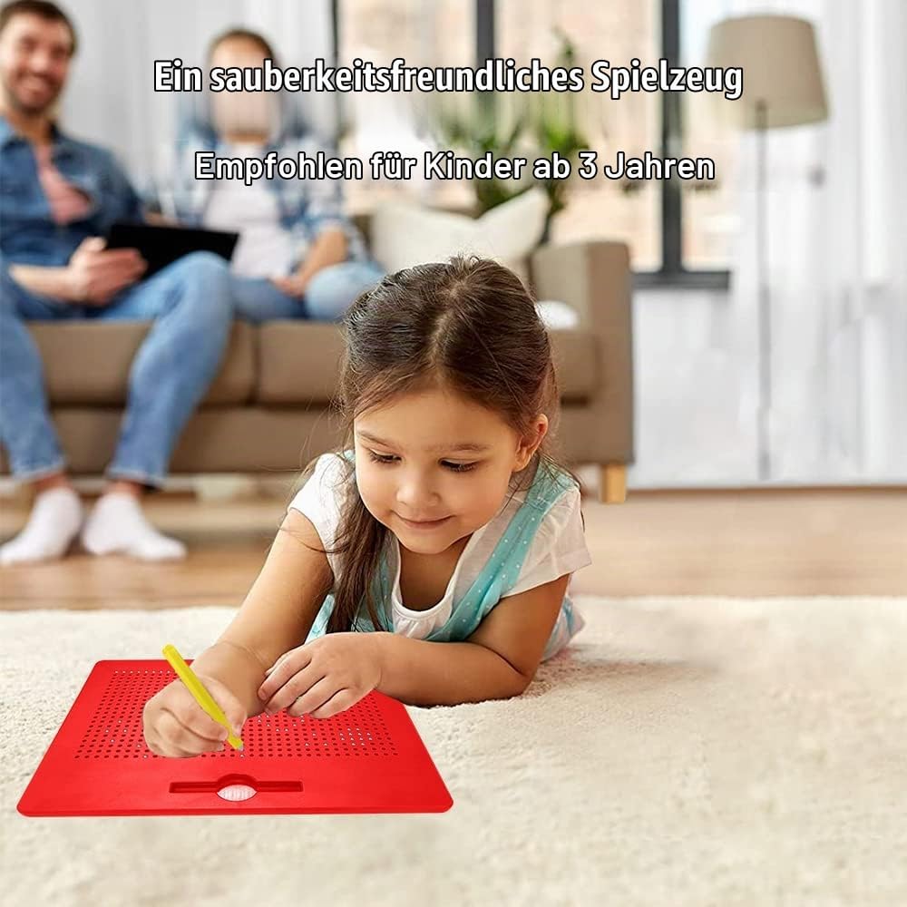 YATOSEEN Zaubertafel Kinder, Zeichenbrett mit Stift Stahlkugel Magnetische Tablet Kinder Spielzeug Z