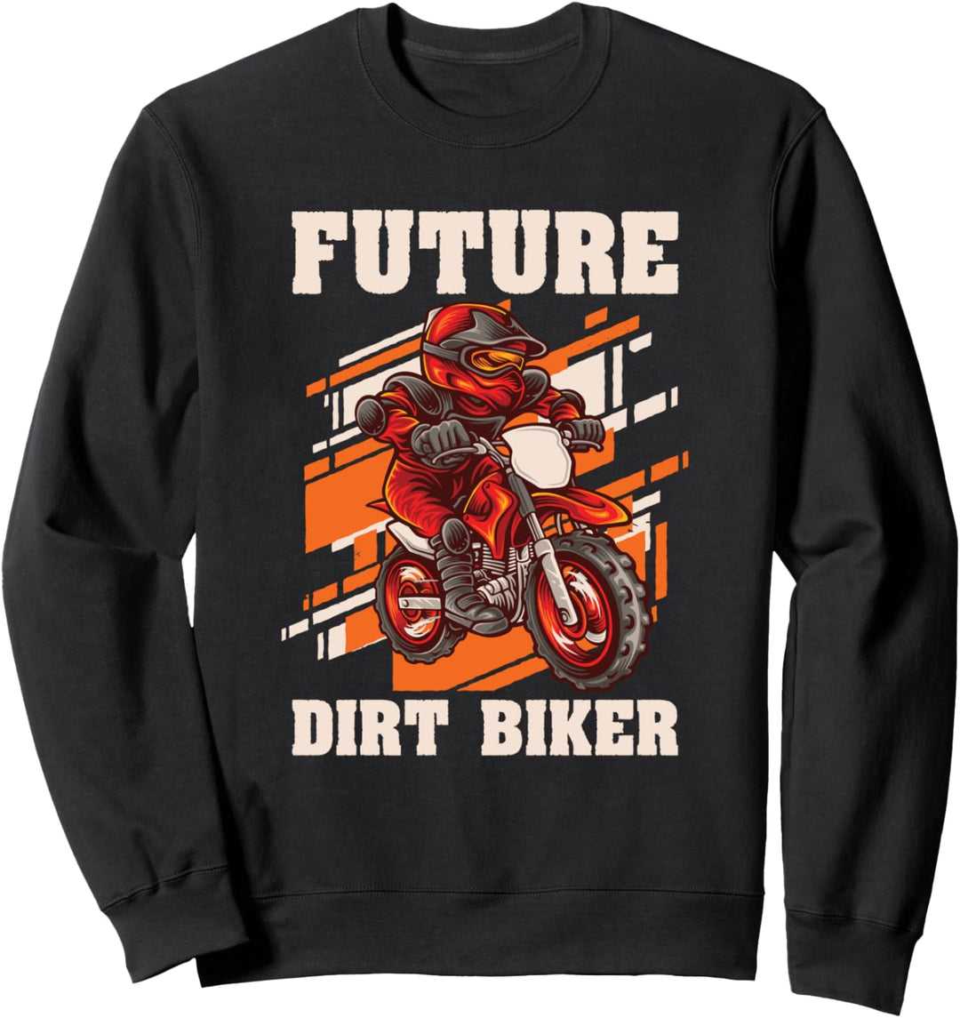Dirt Bike Zukünftiger Supercross Biker - MX Motocross Sweatshirt