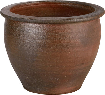 TucanoHamburg Blumentopf, Modell Lotus braun 38x30cm, frostfest
