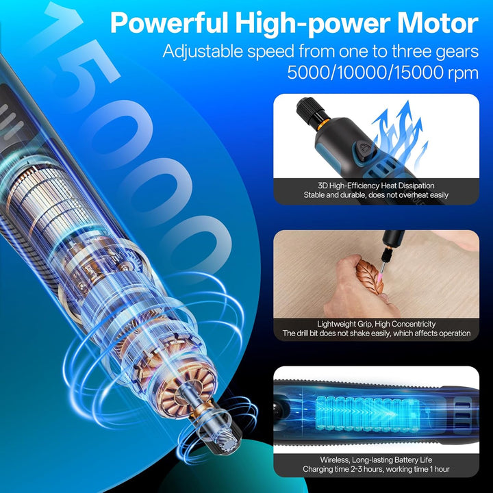 Akku Multifunktionswerkzeug Rotationswerkzeuge Multifunktionswerkzeuge Polierwerkzeug, Gravierstift