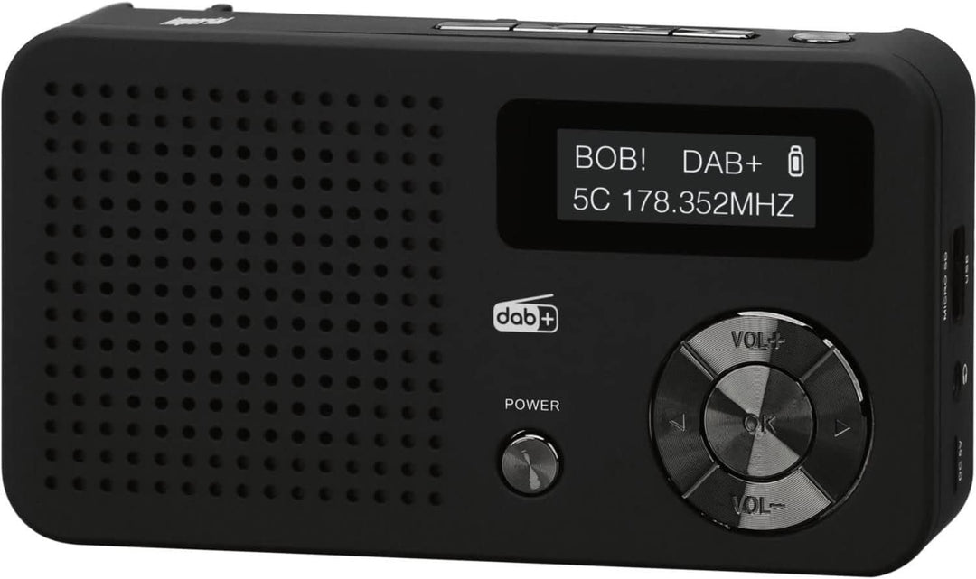 Imperial DABMAN 13 (DAB+, UKW, Lautsprecher, Display, USB, MicroSD, Akkubetrieb, Batteriebetrieb, kl