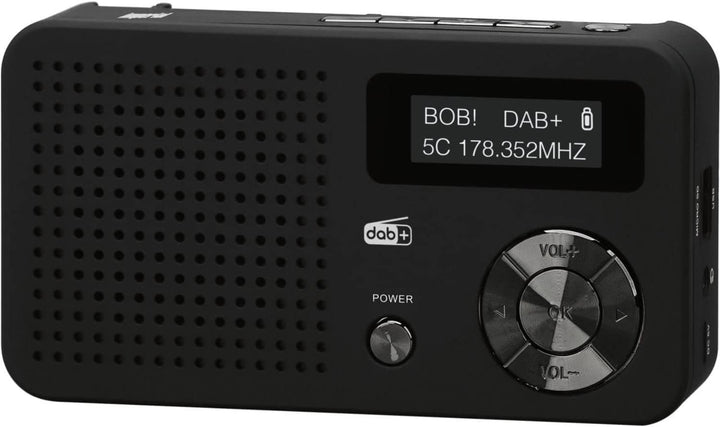 Imperial DABMAN 13 (DAB+, UKW, Lautsprecher, Display, USB, MicroSD, Akkubetrieb, Batteriebetrieb, kl