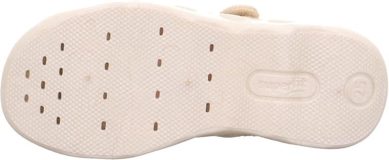 Superfit Bubble Hausschuh 23 EU Weit Beige 4000, 23 EU Weit Beige 4000