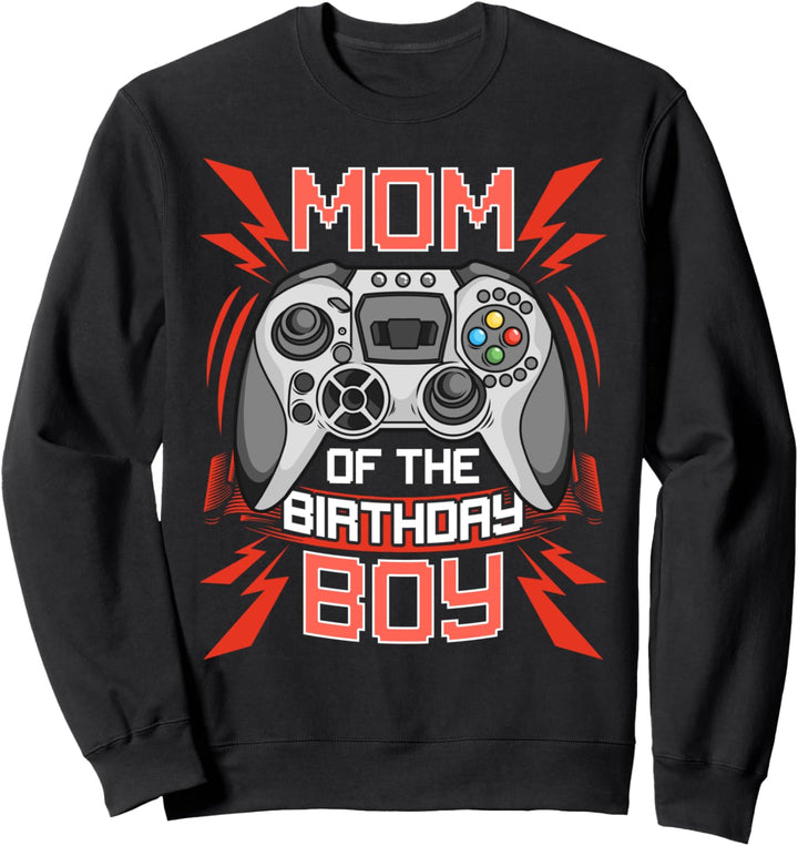Mama des Geburtstagsjungen I Geburtstag Zocken Videospiel Sweatshirt