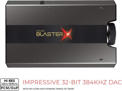 Soundkarte CREATIVE Sound BlasterX G6 7.1 HD extern USB