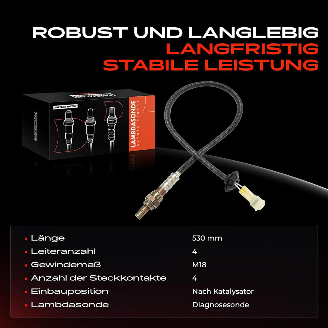 Lambdasonde Regelsonde oder Diagnosesonde für Alto HA24 Baleno EG Cappucino EA Carry Kasten FD Liana
