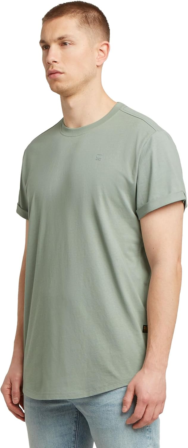 G-Star Herren Lash Sports Graphic Relaxed T-Shirts S Blau (Iceberg Green D16396-b353-c959), S Blau (