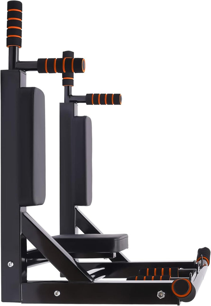 Wandmontierte Tauchständer, An der Wand Befestigte Pull Up Bar Tragfähigkeit Über 200kg Multifunktio