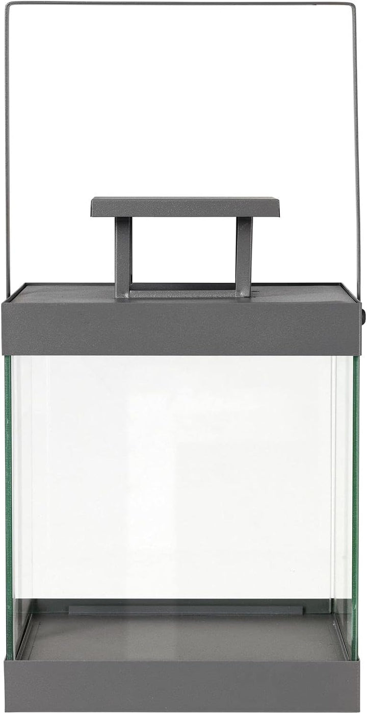 blomus -FINCA- Laterne L aus pulverbeschichtetem Metall, Windlicht, exklusive Optik, modernes Wohnac