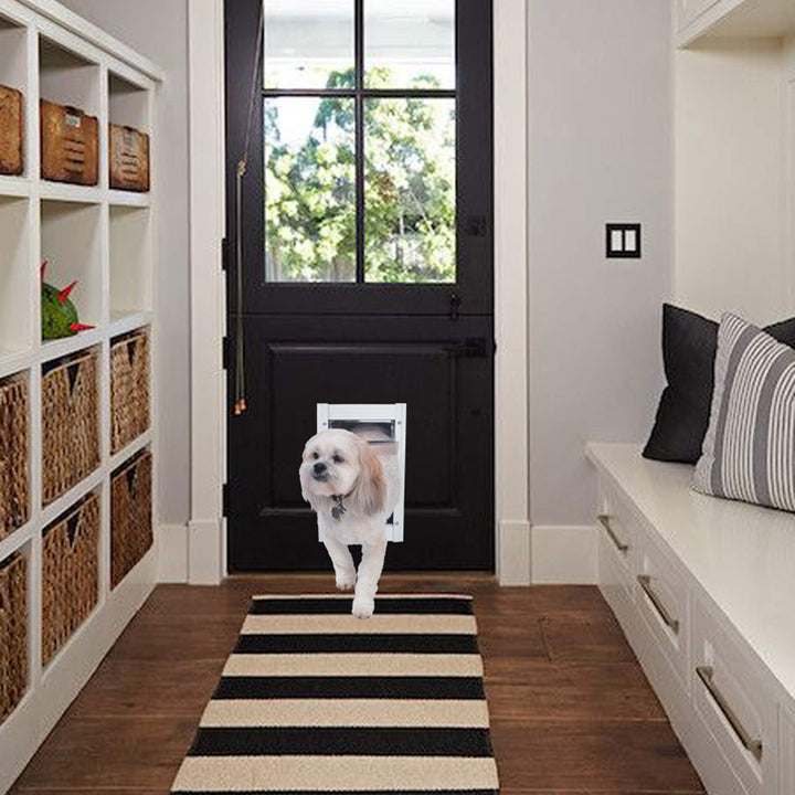 Ideal Pet Products Deluxe-Haustiertür, Aluminium, Grösse M, M